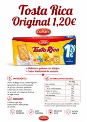 Tostarica 190g box 12 units