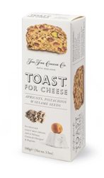 Tostas con Albaricoque, Pistacho y Sésamo