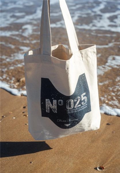 Tote bag Costera de la anchoa 2025-detalle