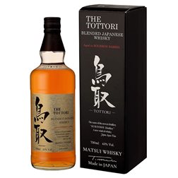 Tottori Blended Whisky Bourbon Barrel 70 cl.