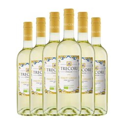 Trecori Pinot Gris Terre Siciliane 75 cl Vino Blanco (Caja de 6 unidades)