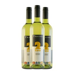 Trenz 2 Two Sauvignon Trocken — Seco 75 cl Vino Blanco (Caja de 3 unidades)