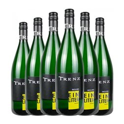 Trenz Gutsriesling Riesling Trocken — Seco 1 L Vino Blanco (Caja de 6 unidades)