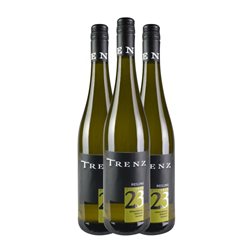 Trenz Johannisberg Riesling Trocken — Seco Rheingau Kabinett — Cosecha Madura 75 cl Vino Blanco (Caja de 3 unidades)