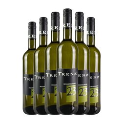 Trenz Pinot Blanco Semiseco Rheingau 75 cl Vino Blanco (Caja de 6 unidades)