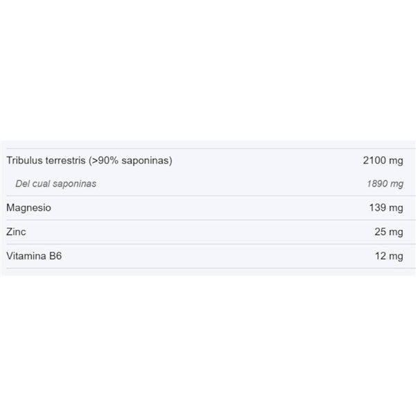 Tribulus + Zma 90 Tab-detalle