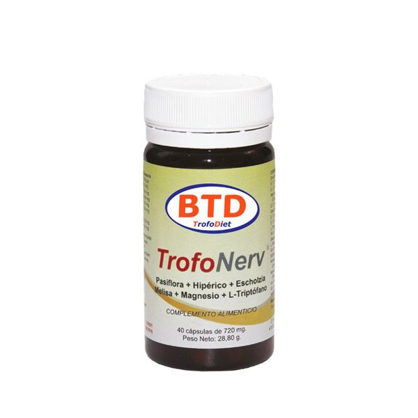 Trofonerv 40 capsules BTDIET-detalle