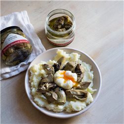 Braised artichoke pieces - Jar