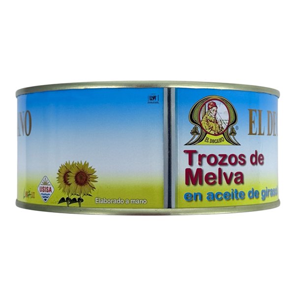 Morceaux de thon en huile de tournesol EL DECANO (USISA) 950 g.-detalle