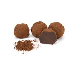 "Marcona-Mandeltrüffel mit Kakao"