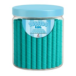 BLUE TUBES 300g. (94 to 100 pcs.)