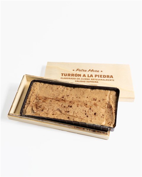 Turrón a la piedra 300 g-izquierda