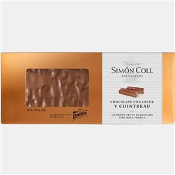 Milk Chocolate Nougat with Cointreau Simón Coll · 250 g