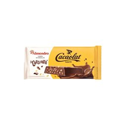 Turrón De Chocolate Crujiente Cacaolat 180g El Almendro
