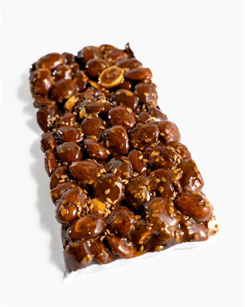 Turrón de guirlache 200 g-trasera