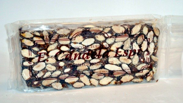 Guirlache nougat 300g.-lateral