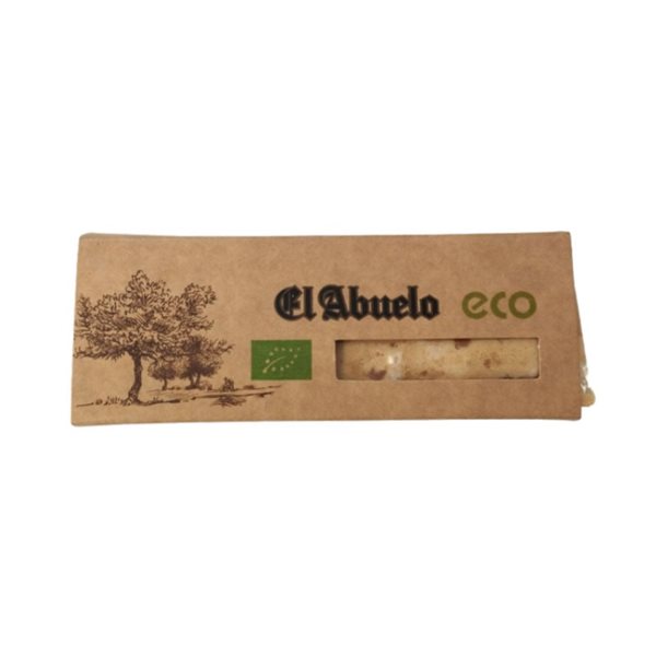 Turrón de Jijona Mandel Mini Bio 50g El Abuelo-lateral