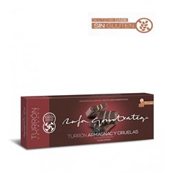 Black truffle nougat with Armagnac and plums, Rafa Gorrotxategi