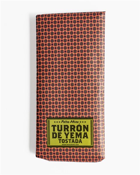 Turrón de Yema Tostada 200 g-lateral