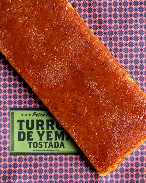 Turrón de Yema Tostada 200 g-trasera
