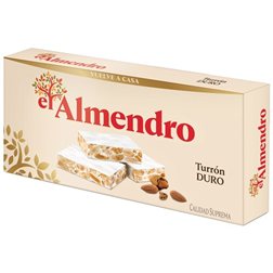 Hard Almond Nougat Supreme Quality "El Almendro"