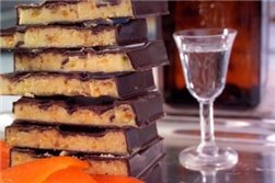 Turrón Puyet Chocolate y licor de naranja