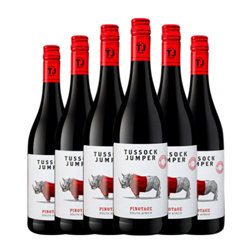 Tussock Jumper Pinotage 75 cl Vino Tinto (Caja de 6 unidades)