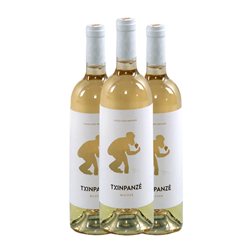 Txinpanzè Malvar Seco Vinos de Madrid 75 cl Vino Blanco (Caja de 3 unidades)