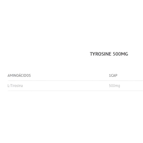 Tyrosine 500 Mg 60 Caps-detalle
