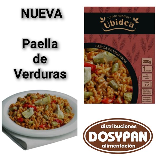 UBIDEA GEMÜSEPAELLA 300G-lateral