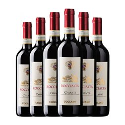 Uggiano Roccialta Chianti 75 cl Vino Tinto (Caja de 6 unidades)