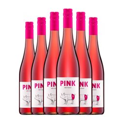Uli Metzger Pink Pastorenstück Semiseco Pfälz Rosé — Rosado 75 cl Vino Rosado (Caja de 6 unidades)