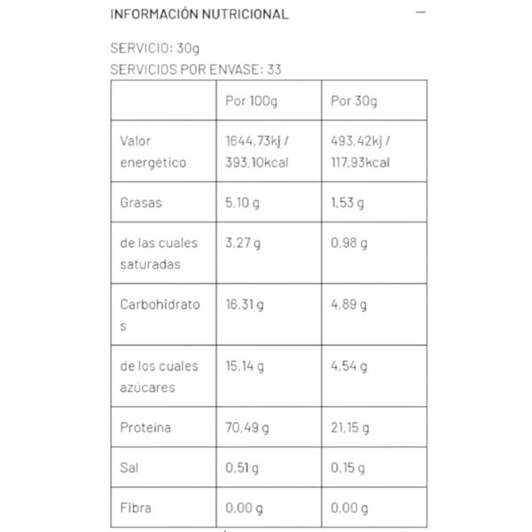 Ultimate Whey Protein 1 Kg-detalle