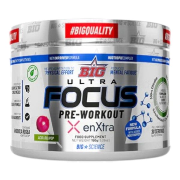 La traducción de "Ultra Focus 150 Gr" al francés es "Ultra Focus 150 g".-lateral