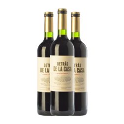 Uvas Felices Detrás de la Casa Monastrell Yecla Crianza 75 cl Vino Tinto (Caja de 3 unidades)