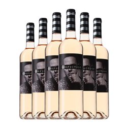 Uvas Felices Sospechoso Vino de la Tierra de Castilla 75 cl Vino Rosado (Caja de 6 unidades)