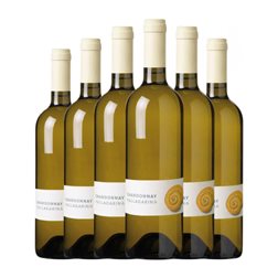 Valdadige Veronese Chardonnay Vallagarina 1 L Vino Blanco (Caja de 6 unidades)