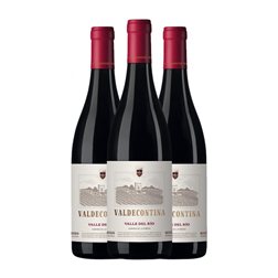 Valdecontina Valle del Río Mencía Seco Bierzo 75 cl Vino Tinto (Caja de 3 unidades)