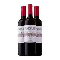 Valdelosfrailes Tempranillo Seco Cigales Crianza 75 cl Vino Tinto (Caja de 3 unidades)