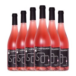 Valdovinos Cabernet Sauvignon Seco Somontano 75 cl Vino Rosado (Caja de 6 unidades)