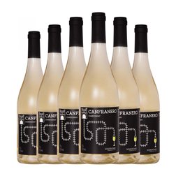 Valdovinos Canfranero Chardonnay Seco Somontano 75 cl Vino Blanco (Caja de 6 unidades)