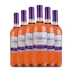Valdovinos Viñas de Antillón Seco Somontano 75 cl Vino Rosado (Caja de 6 unidades)