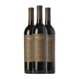 Vall de Baldomar Cristiari d'Alòs Merlot Costers del Segre Joven 75 cl Vino Tinto (Caja de 3 unidades)