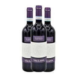 Vallana Barbera 75 cl Vino Tinto (Caja de 3 unidades)