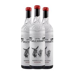 Valle Asinari Barbera Barbera d'Asti Superiore — Superior 75 cl Vino Tinto (Caja de 3 unidades)