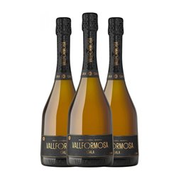Vallformosa Gala Brut Cava Barrica, Reserva Bio — Biológico 75 cl Vegano Espumoso Blanco (Caja de 3 unidades)