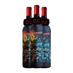 Van Zellers. Iron Maiden Darkest Trocken — Seco Douro Collection — Colección 75 cl Vino Tinto (Caja de 3 unidades)