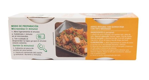 TASSE DE RIZ BRUN ET DE QUINOA ROUGE 2X125 G-detalle