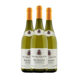 Vaucher Père & Fils Chardonnay Bourgogne 75 cl Vino Blanco (Caja de 3 unidades)