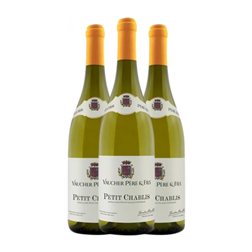 Vaucher Père & Fils Chardonnay Petit-Chablis 75 cl Vino Blanco (Caja de 3 unidades)